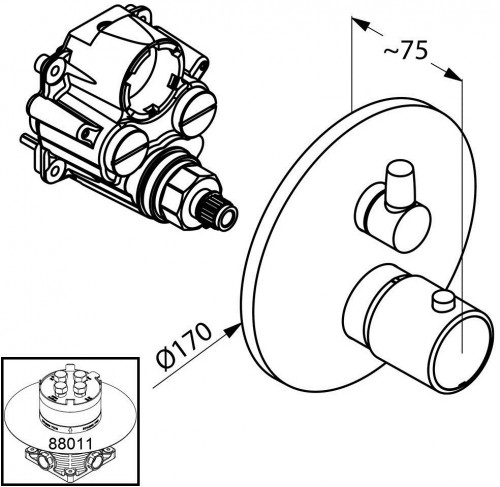 Kludi Zenta SL 388320545