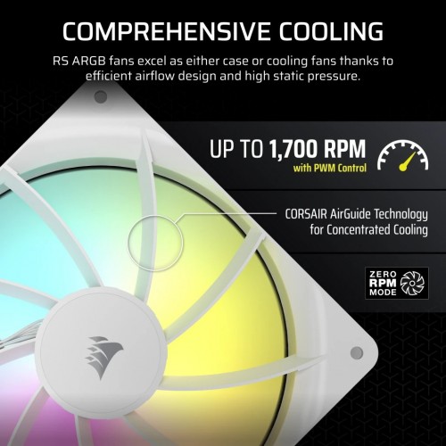 Corsair RS140 ARGB White