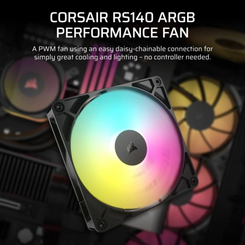 Corsair RS140 ARGB Black Dual Pack