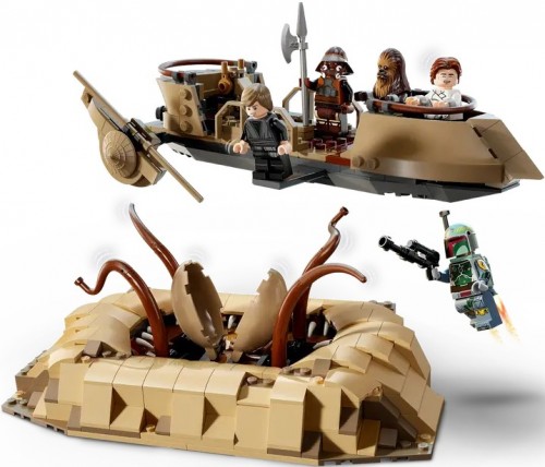 Lego Desert Skiff and Sarlacc Pit 75396