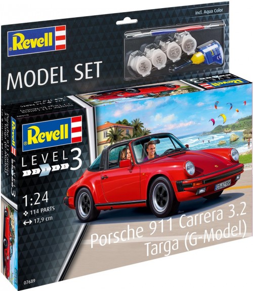 Revell Porsche 911 Carrera 3.2 Targa G-Model (1:24)