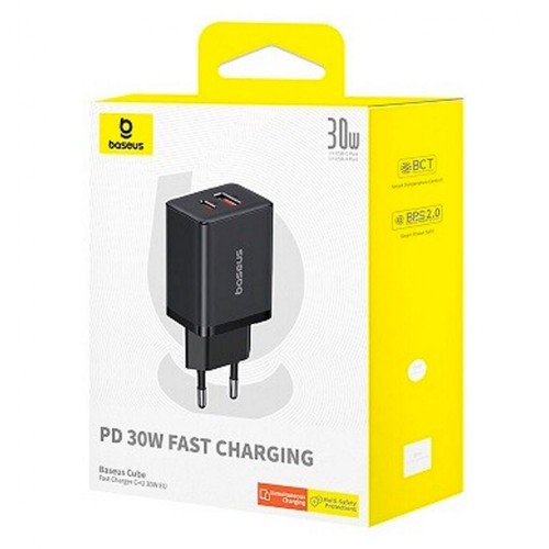 BASEUS Cube Fast Charger C+U 30W