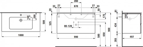 Laufen Pro S H8619654751041