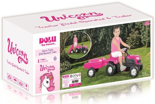 Dolu Unicorn Pedal Tractor