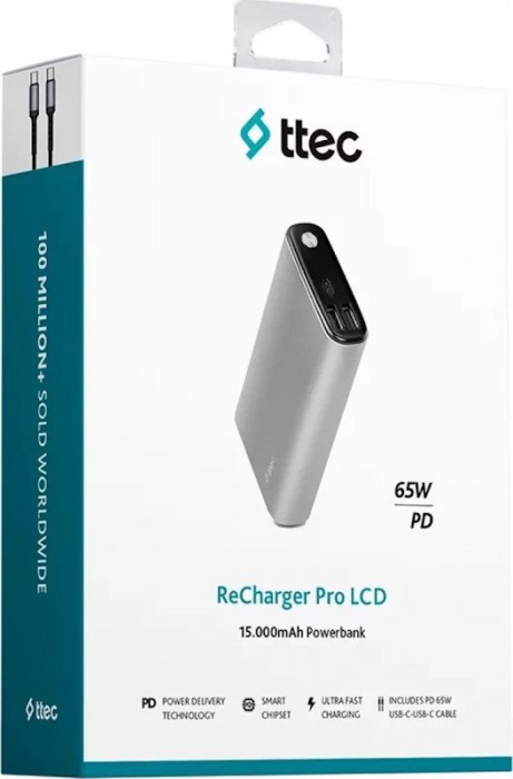 TTEC ReCharger Pro 15000 65W