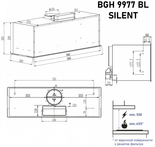 Minola BGH 9977 BL Silent