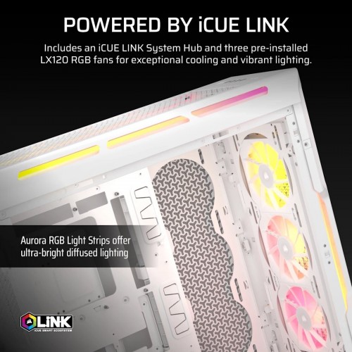 Corsair iCUE 5000T LX RGB White