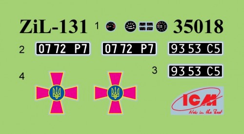 ICM ZIL-131 with Driver (1:35)