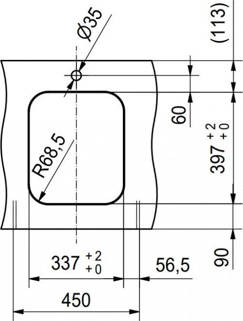 Franke Smart SRX 110-34 122.0739.540