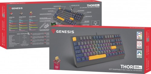 Genesis Thor 230 TKL Panda Switch