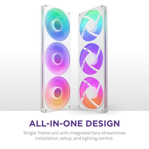 NZXT F420 RGB Core White