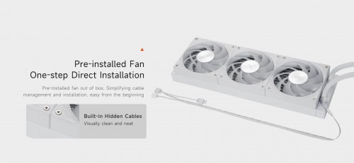 PCCooler DC360 Pro ARGB Display White