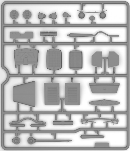 ICM Ford A Gangster Car (1:24)