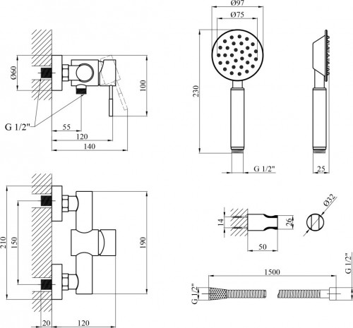 KRONER Edelstahl Klassisch-ESG050 CV035370