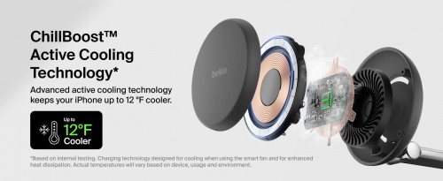 Belkin UltraCharge Pro 3-in-1 Magnetic Charging Dock Qi2 25W