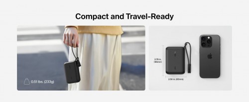 Belkin BoostCharge Power Bank 10K Display