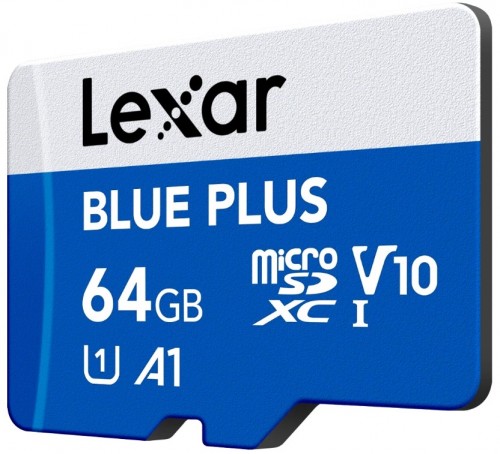 Lexar BLUE PLUS microSDXC UHS-I 64Gb