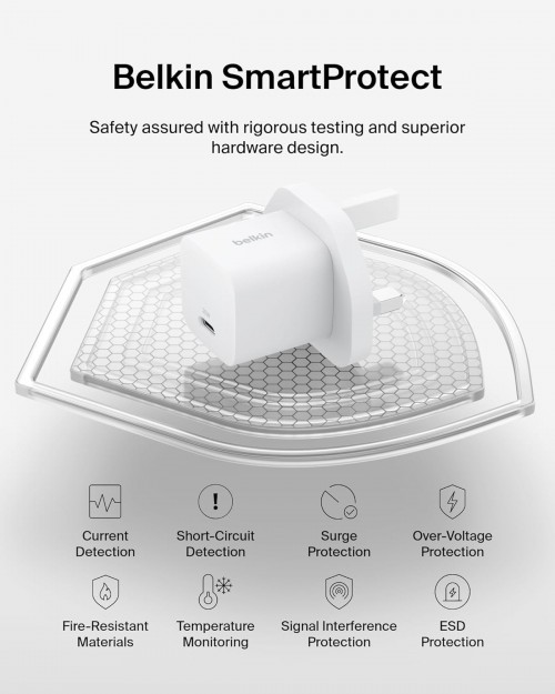 Belkin BoostCharge USB-C Wall Charger 25W