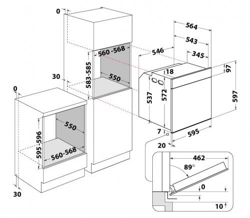 Whirlpool WOI 78FPT1 SBA