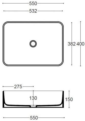 Чертеж с размерами