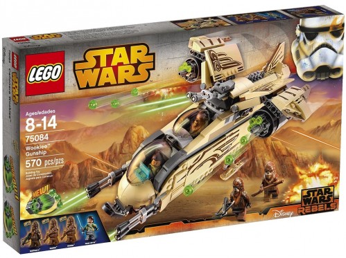 Lego Wookiee Gunship Боевой корабль Вуки 75084