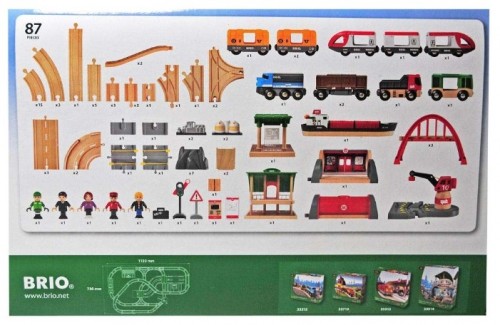 BRIO Deluxe Railway Set 33052