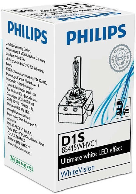 Philips D1S Xenon WhiteVision 1pcs