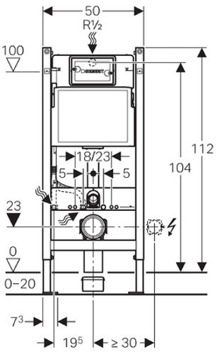 Geberit Duofix 111.153.00.1