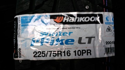 Hankook Winter I*Pike LT RW09