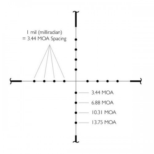 Hawke Vantage 4-12x40 AO (Mil Dot)