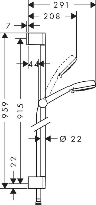 Hansgrohe Crometta 100 26657