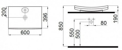 Idevit Lal Countertop 0201-2605