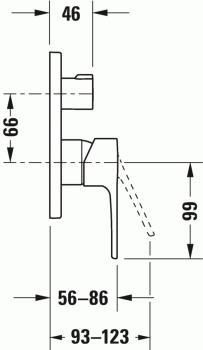 Duravit B.1 B15210012