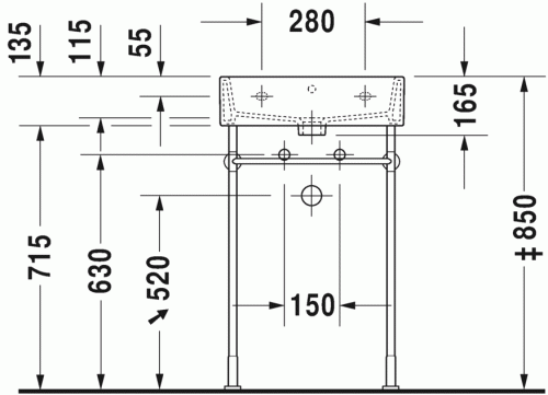 Duravit Vero Air 235050