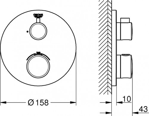 Grohe Grohtherm 24075