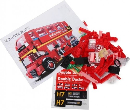 Sluban London Double Decker Bus M38-B0708