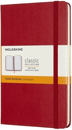 Moleskine Ruled Notebook Red