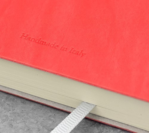 Ciak Plain Notebook large Red
