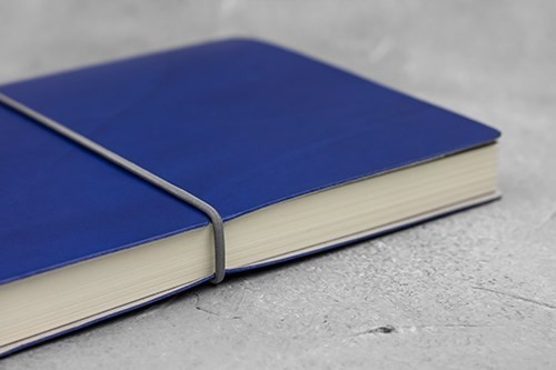 Ciak Plain Notebook large Blue