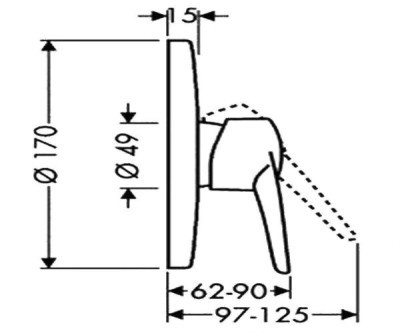 Hansgrohe Metropol E 14615000