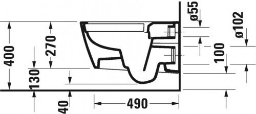 Duravit Viu 251109