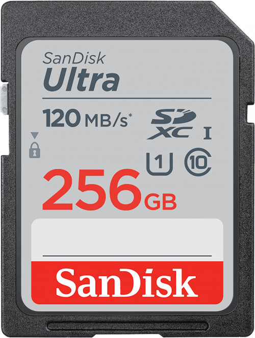 SanDisk Ultra SDXC UHS-I 120MB/s Class 10