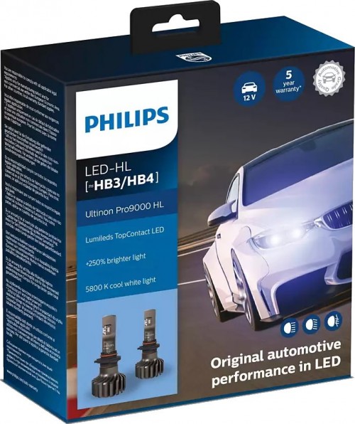 Philips Ultinon Pro9000 LED HB3 2pcs