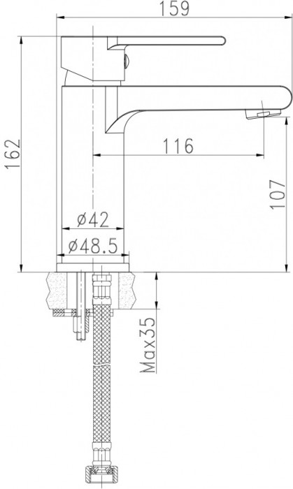 Cersanit Brasko A63020