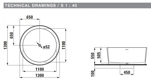 Laufen Val 130x130 H2312820000001