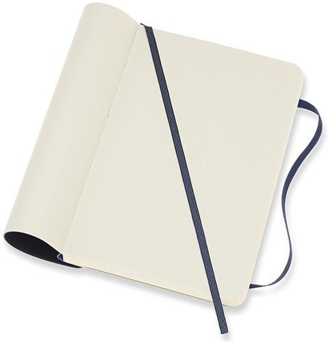 Moleskine Plain Notebook Pocket Soft Sapphire