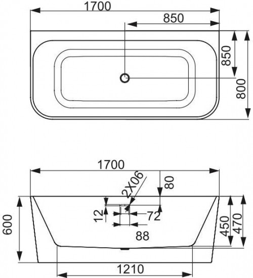 Devit Optima 170x80 17080130