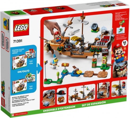 Lego Bowsers Airship Expansion Set 71391