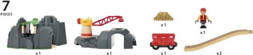 BRIO Crane and Mountain Tunnel 33889