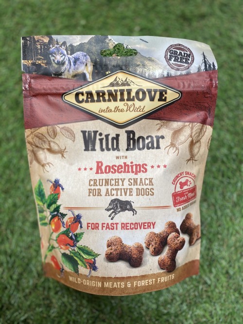 Carnilove Crunchy Snack Wild Boar with Rosehips 0.2 kg